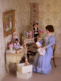 Miniature adult doll